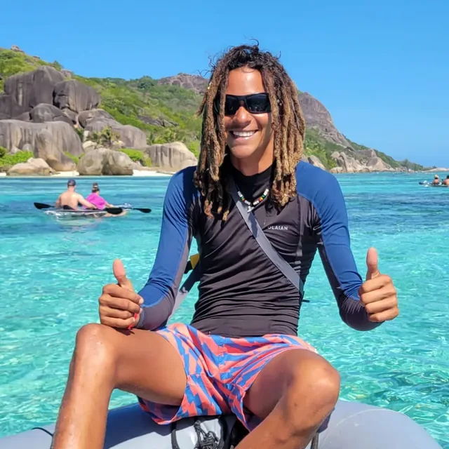 Yves, local guide at Crystal Water Kayaks
